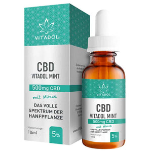 VITADOL OLIO DI CBD ORGANICO ALLA MENTA 5% 10ML