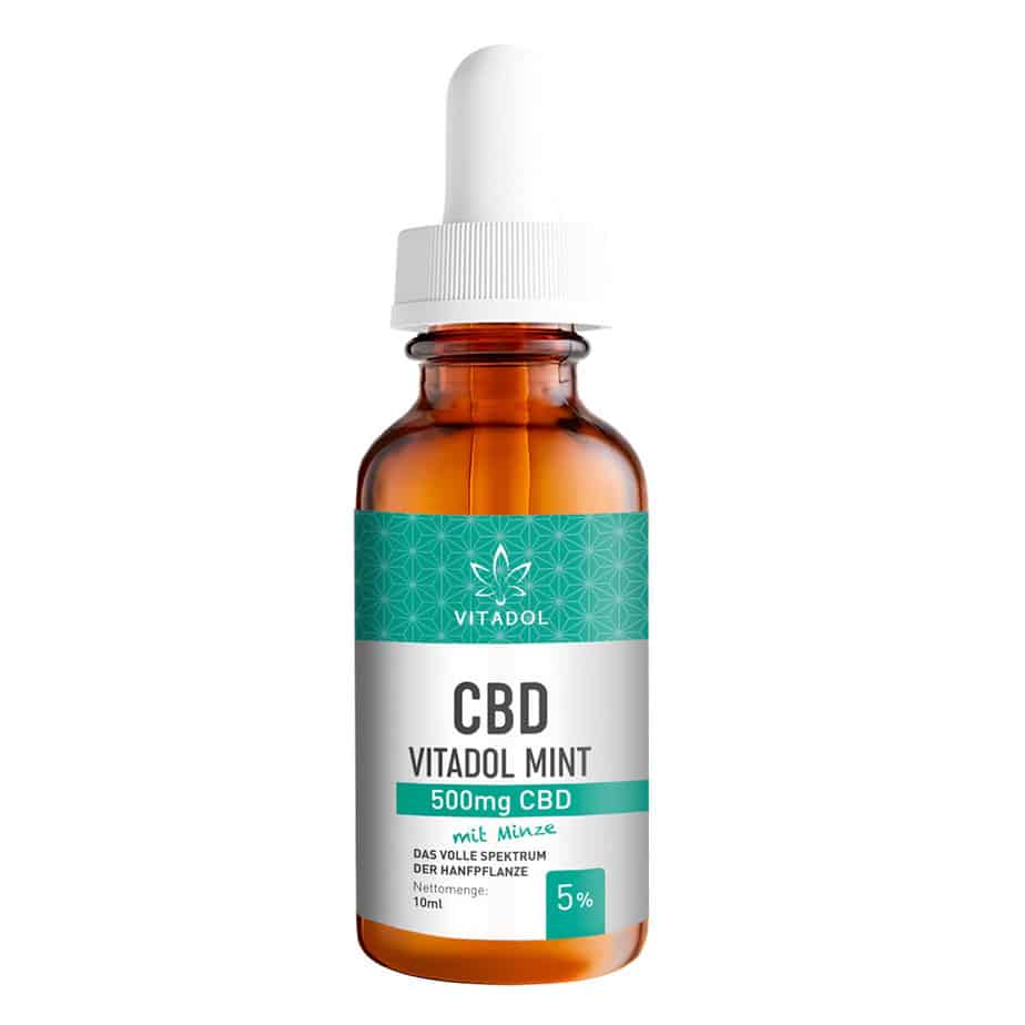 VITADOL OLIO DI CBD ORGANICO ALLA MENTA 5% 10ML